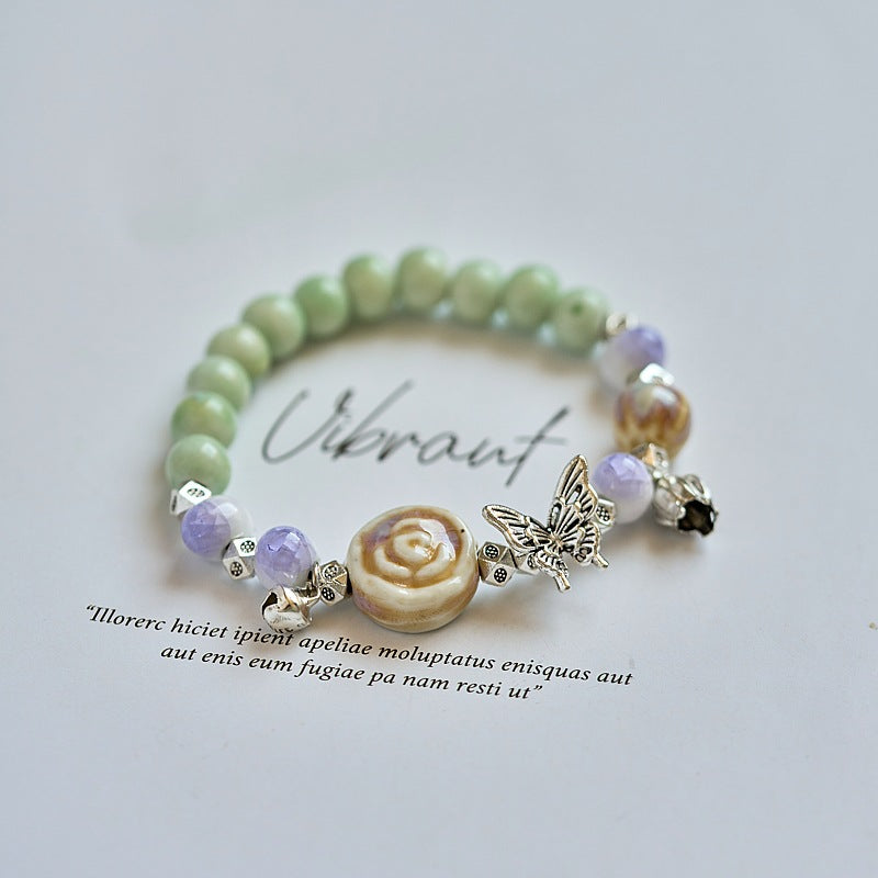 Ceramic National Style Beaded Tibetan Chinese For Bracelets