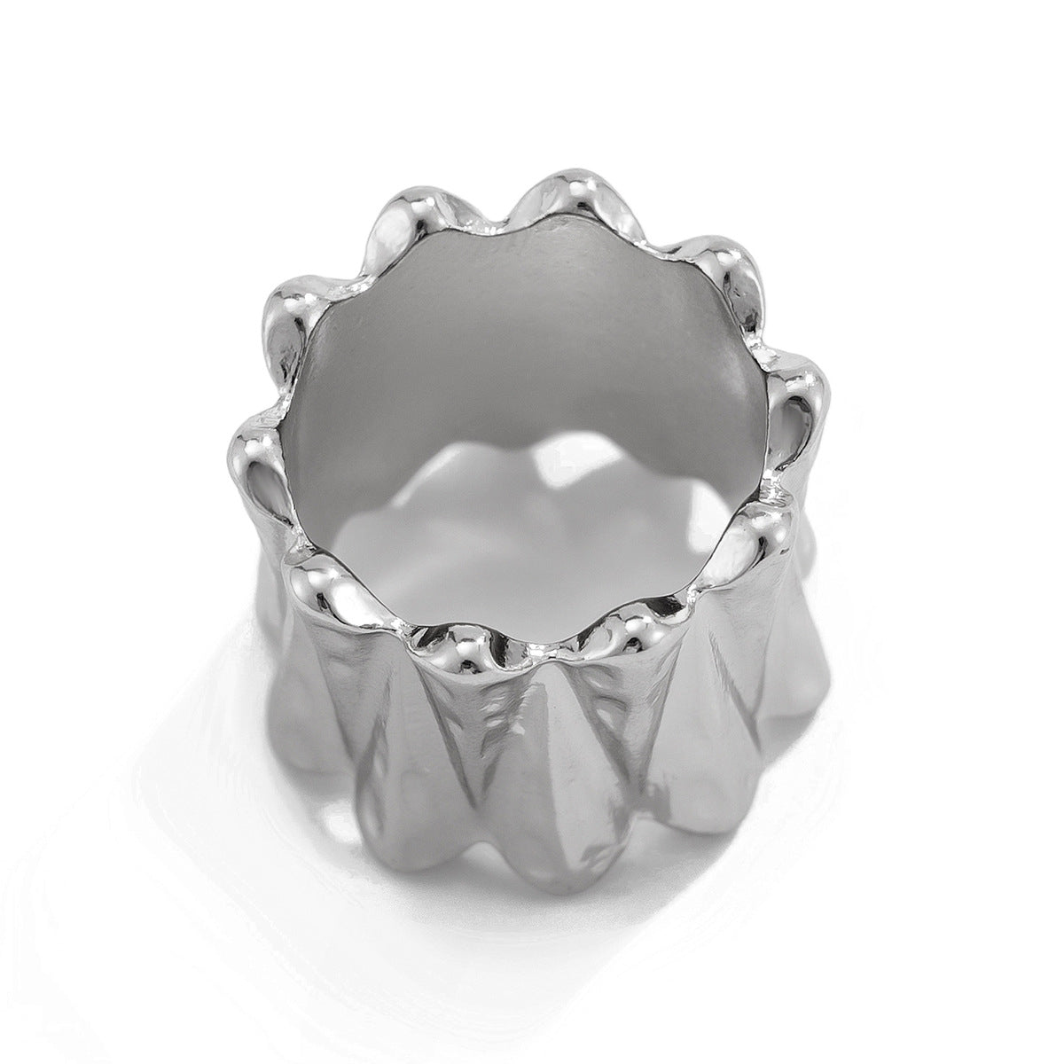 Hip Hop Style Super Large Irregular Rings