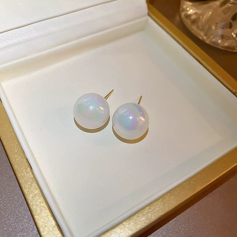 Luxury Mermaid Pearl Fashion High Sense Earrings