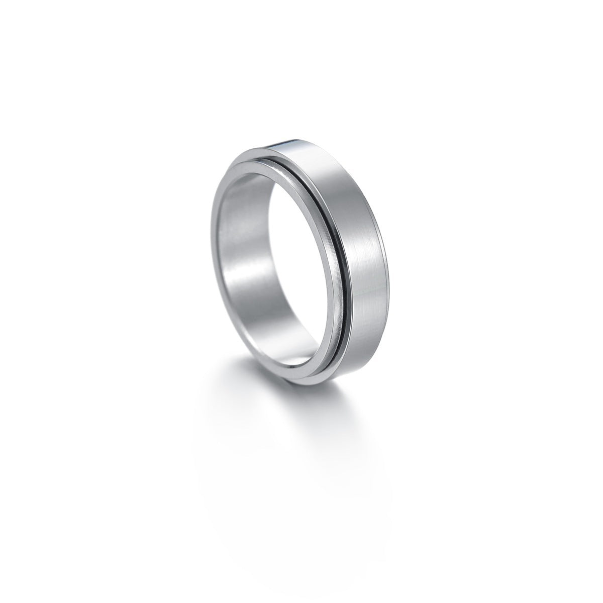 Men's Pretty Casual Stainless Steel Couple Rings