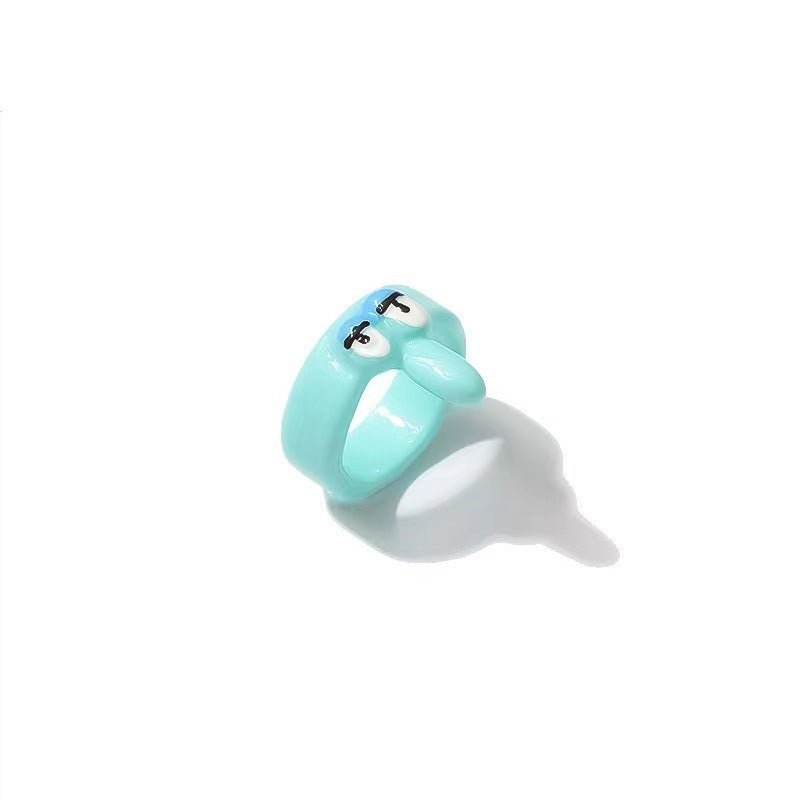 Sponge Star Painted Octopus Crab Boss Series Rings