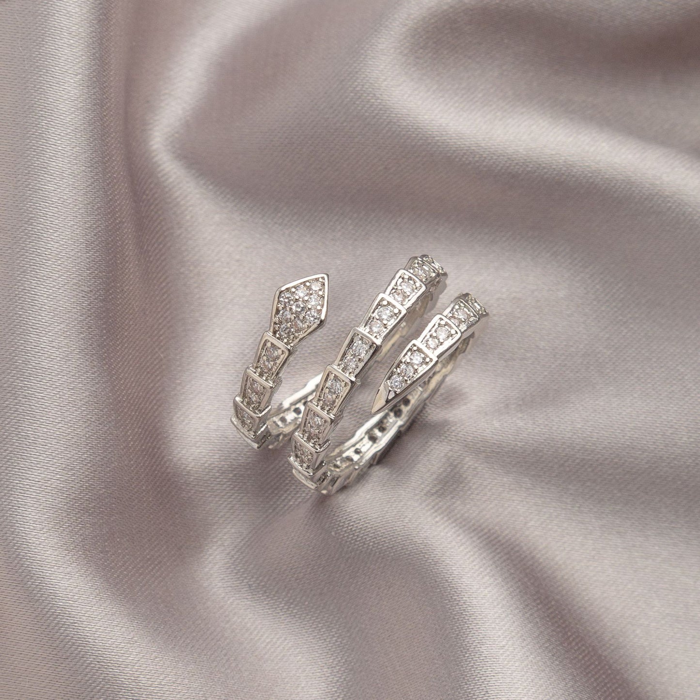 Snake Female Design High Sense Personalized Index Rings