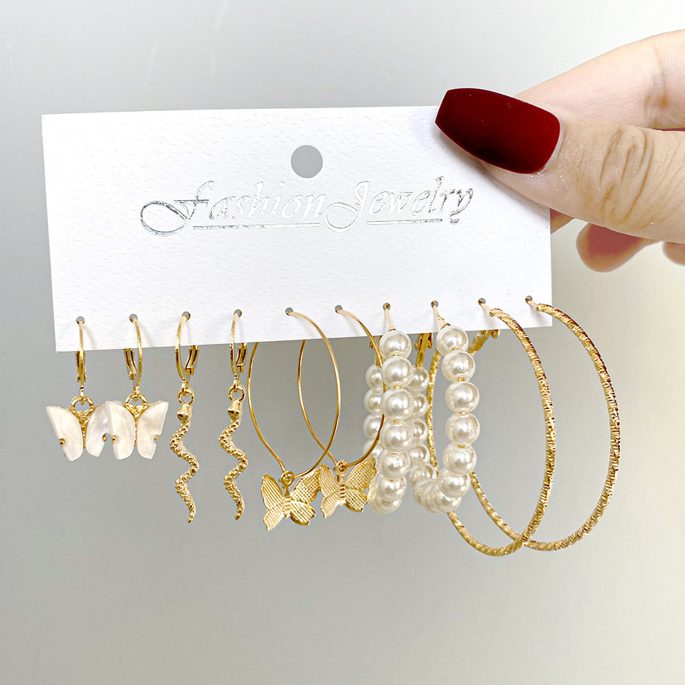 Metal Alloy Suit Geometric Diamond Creative Simple Earrings