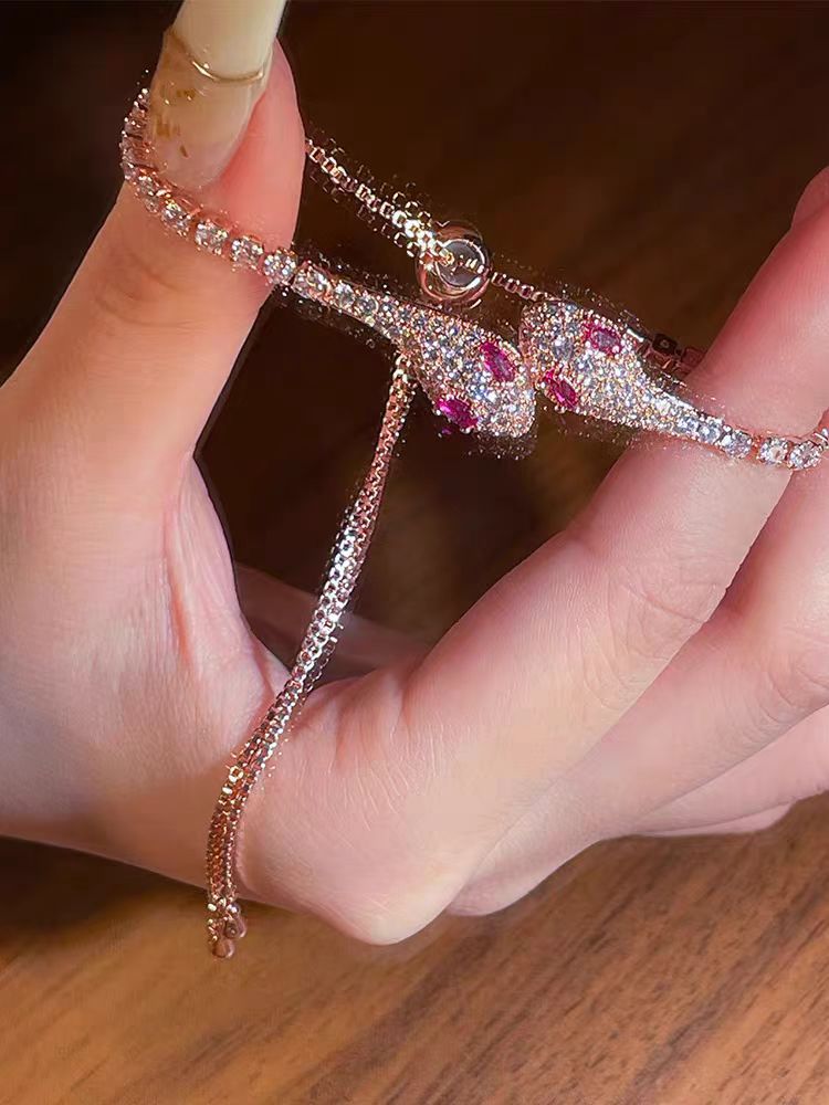 Snake Female Affordable Luxury Fashion Style Bracelets