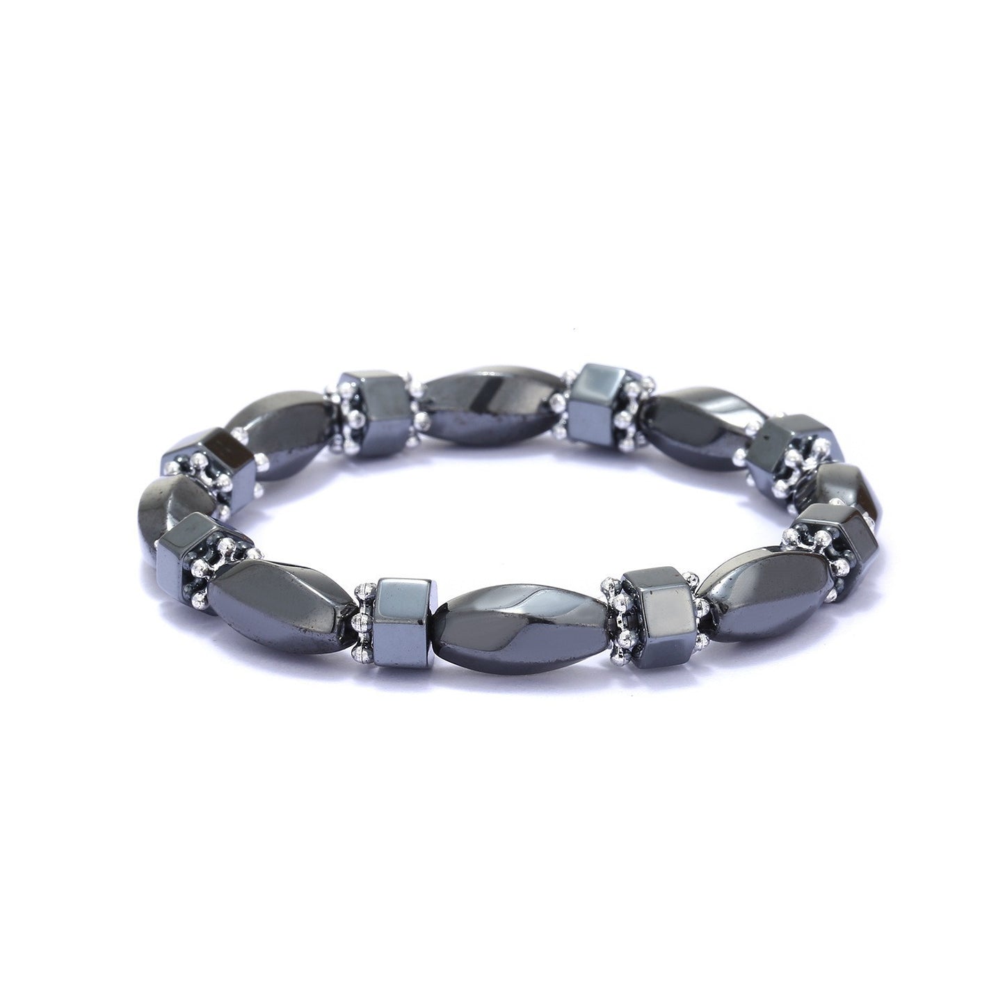 Elegant Colorful Section Hematite Magnet Female Bracelets