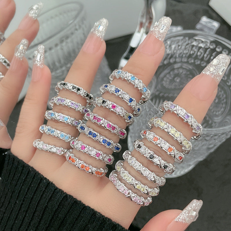 Crystals Collection Open Female Temperament High Rings