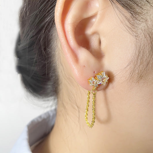 Style Elegant High-grade Trendy Light Luxury Earrings