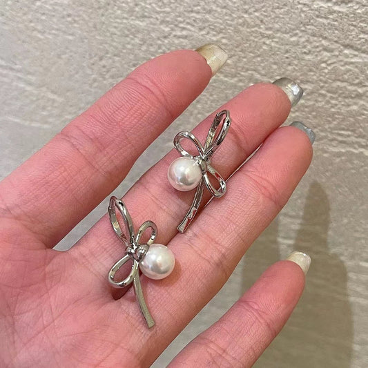 With Ear Clip Store Ballet Style Earrings