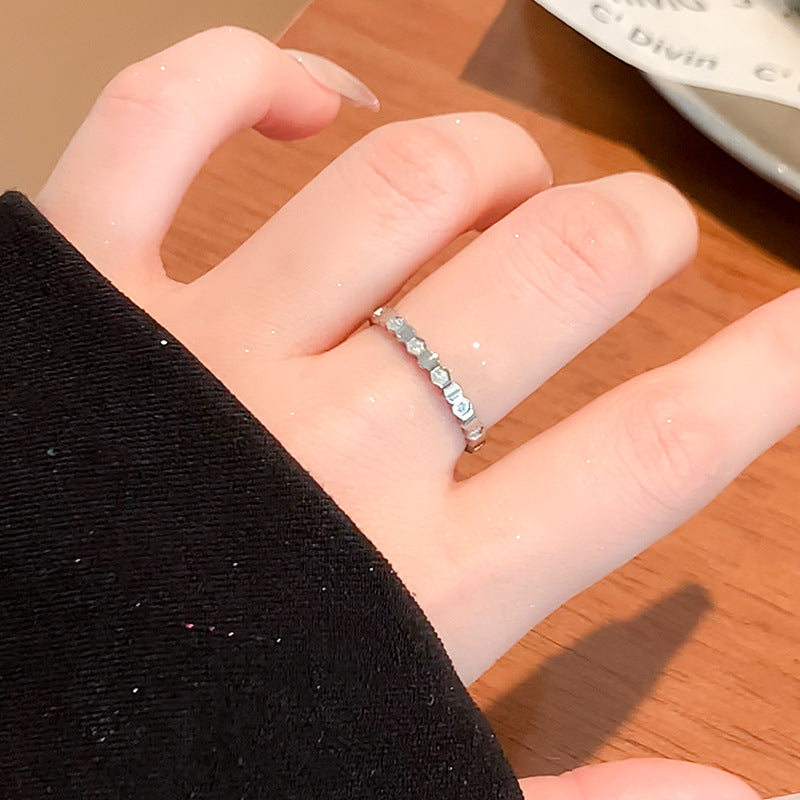 Drill Titanium Steel Female Niche Advanced Rings