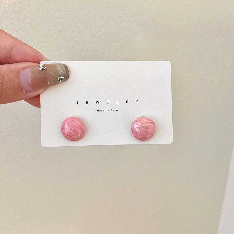 Summer Fashion Fresh Round High Sense Earrings