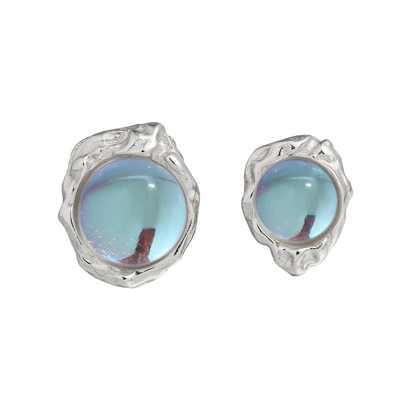 Women's Irregular Chinese Style National Light Luxury Earrings