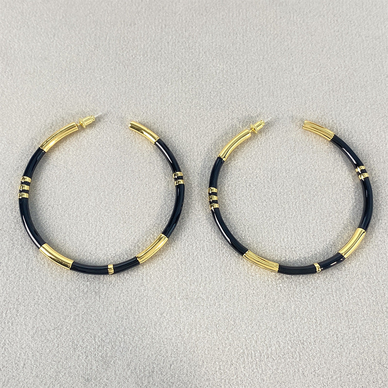 Patch Female French Entry Lux Niche Earrings