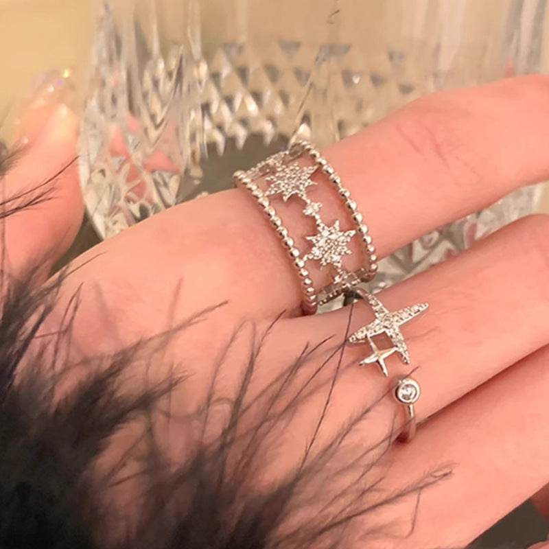 Gentle Niche Temperament Everyday Joker Commuter Rings