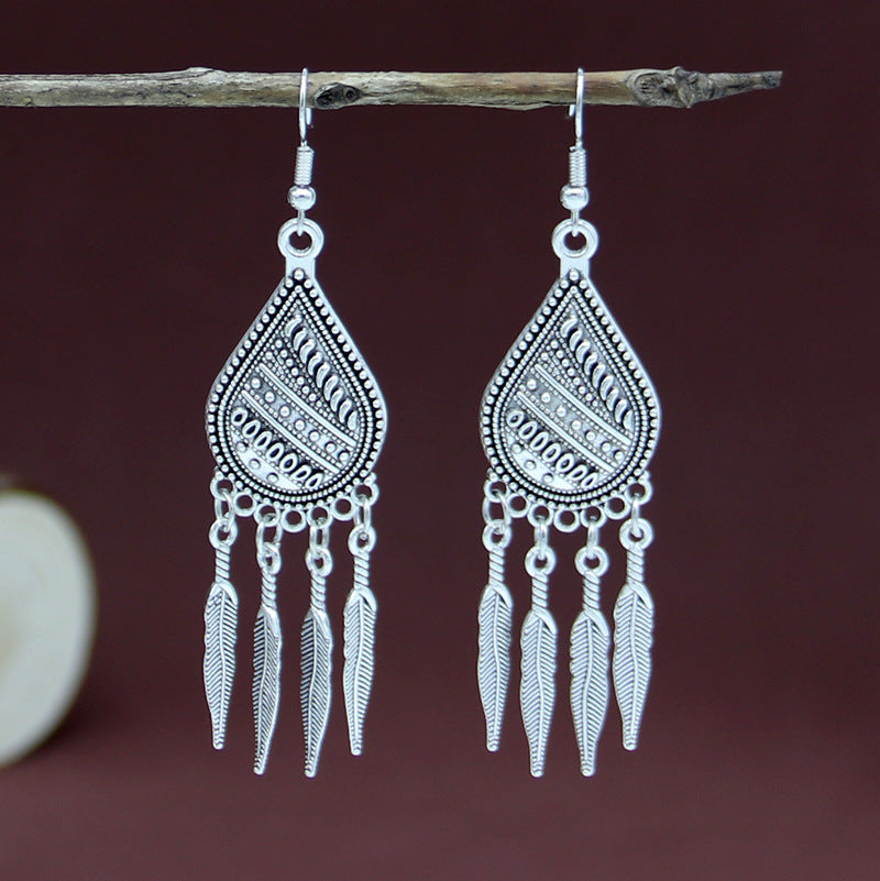 Women's Vintage Bohemian Style For Popular All Match Earrings