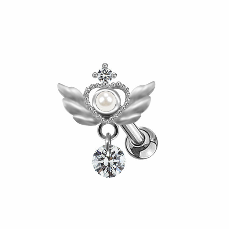 Butterfly Ear Bone Bow Heart Wings Earrings