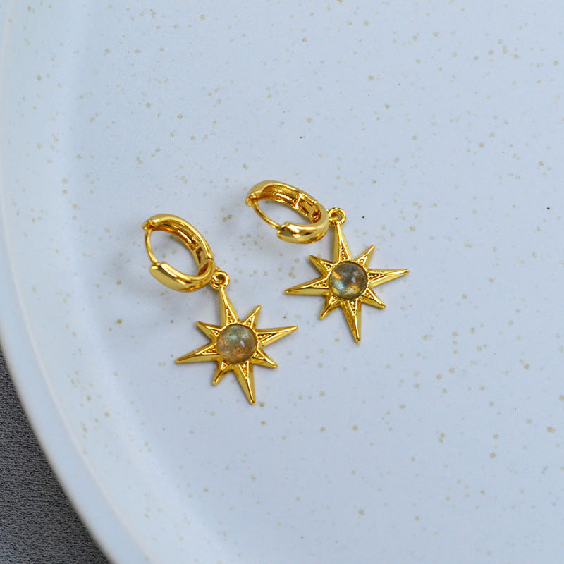 Awn Star Labradorite Small Exquisite Everyday Rings