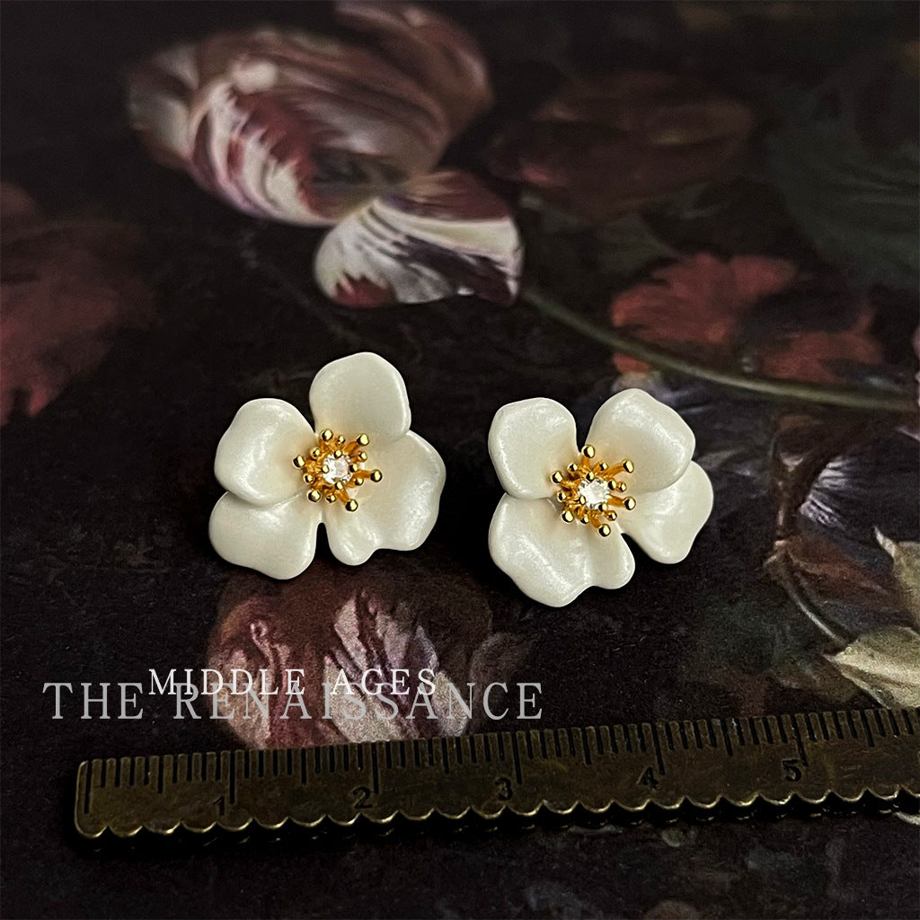 Style Enamel Drop Oil Butterfly Collection Earrings