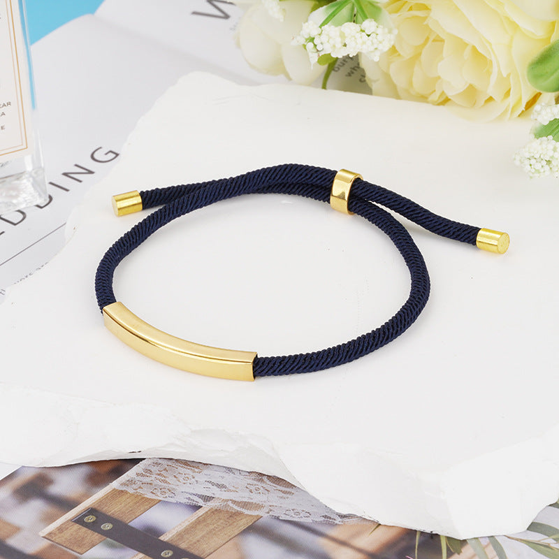 Material Stainless Steel Holiday Gift Advertising Small Titanium Bracelets