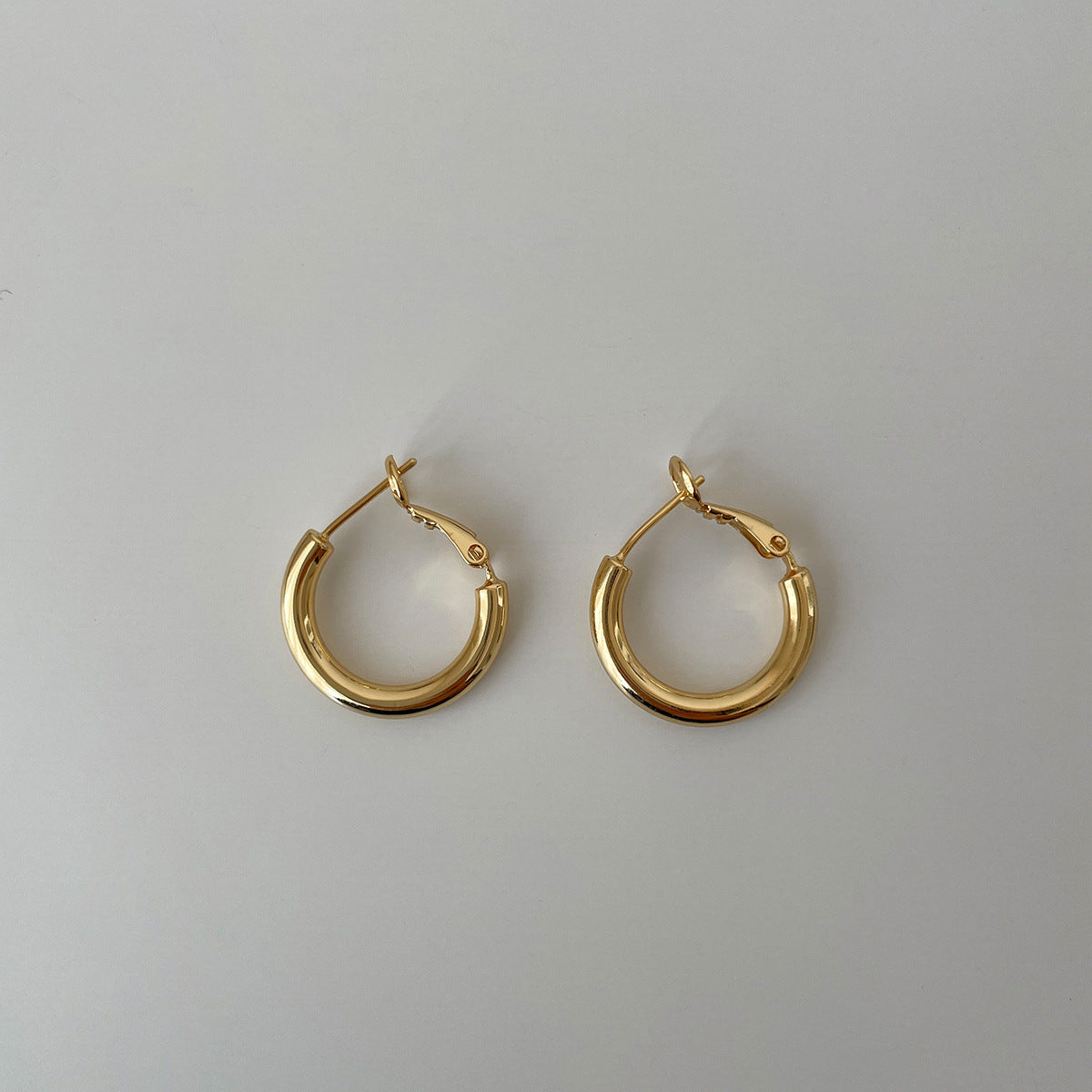 Sier Needle Simple Female Korean Style Earrings