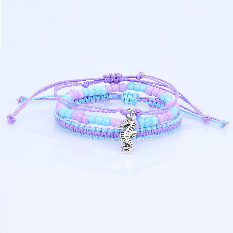 Series Carrying Strap Starfish Sea Turtle Bracelets
