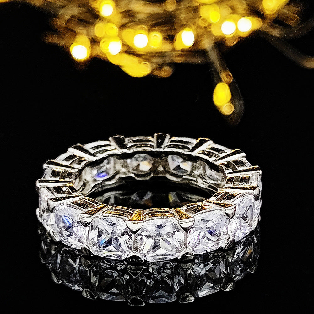 Full Diamond Simple Female Niche Advanced Rings