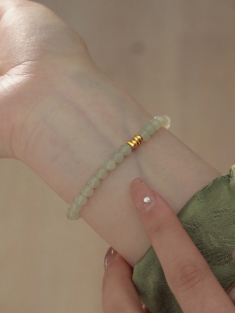 Women's Chinese Style Jade Light Luxury Minority Bracelets