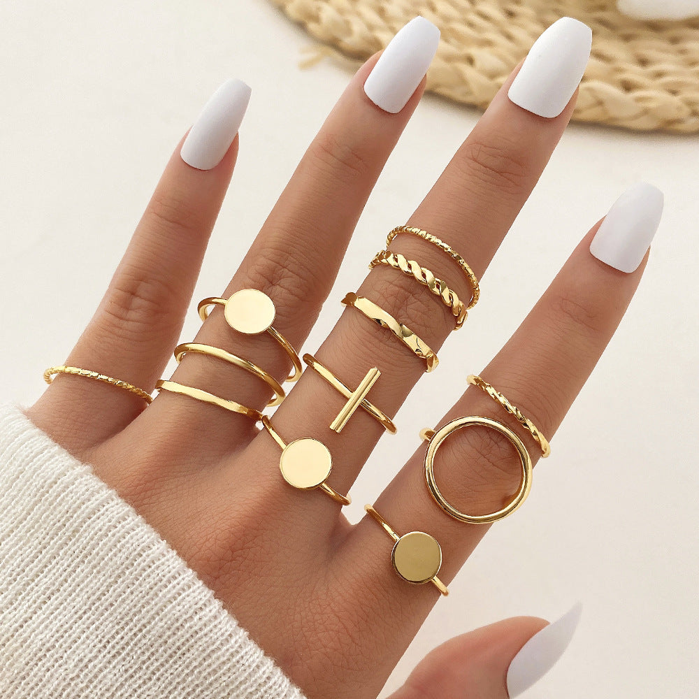 Joint Round Aircraft Twist With Diamond Suit Rings