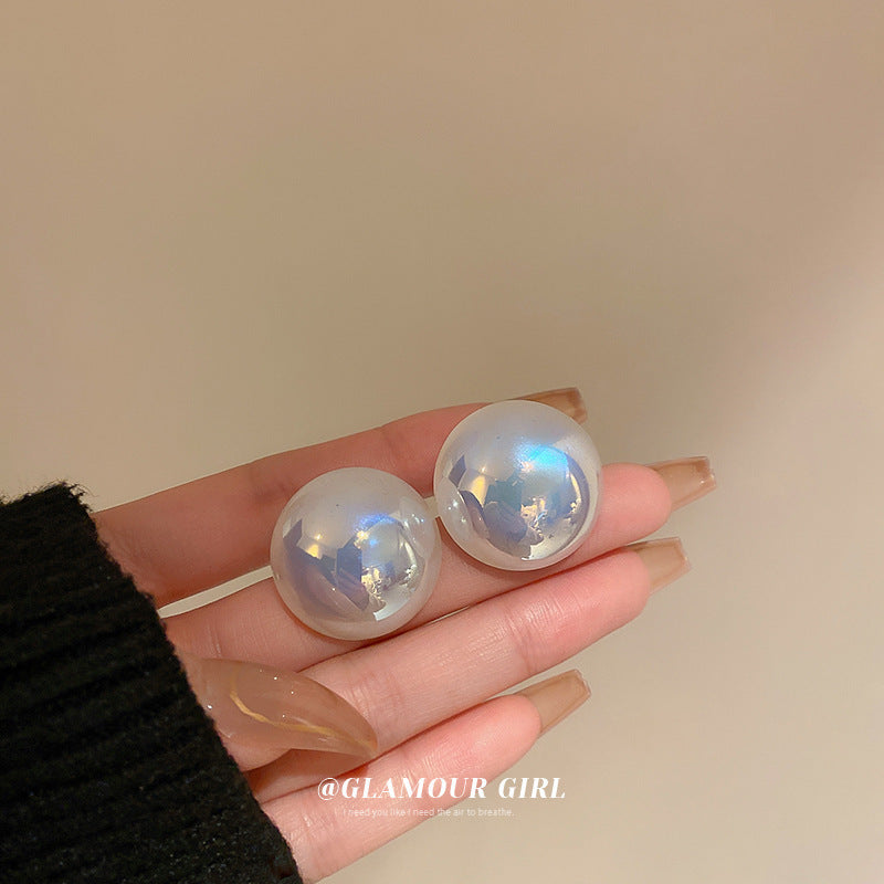 Luxury Mermaid Pearl Fashion High Sense Earrings