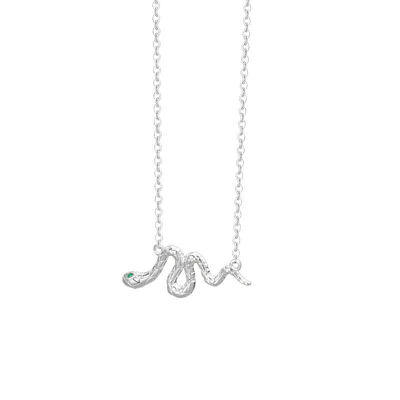 Sterling Sier Snake Female Original Life Necklaces