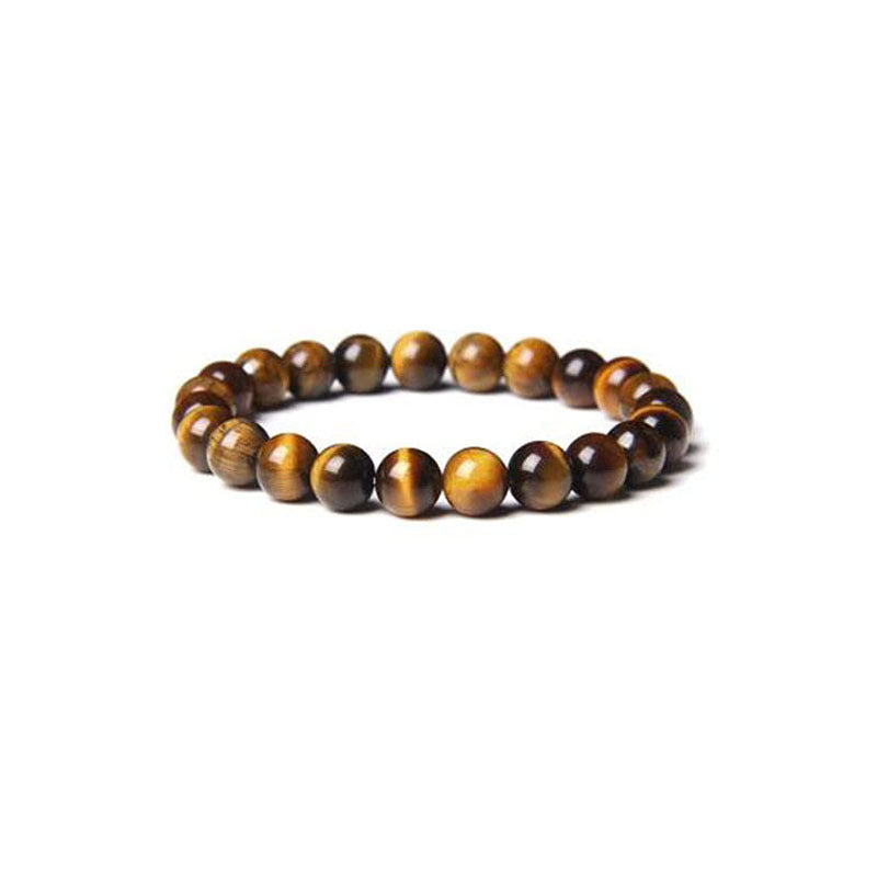 Crystal Volcanic Rock Amethyst Hematite Red Agate Bracelets