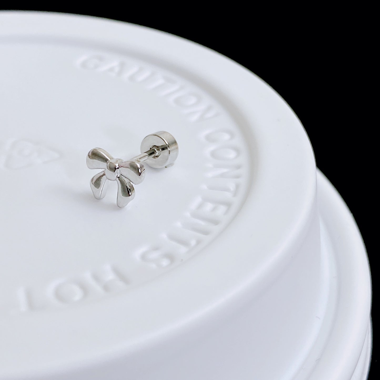 Exquisite Micro Inlaid Zircon Screw Ear Earrings