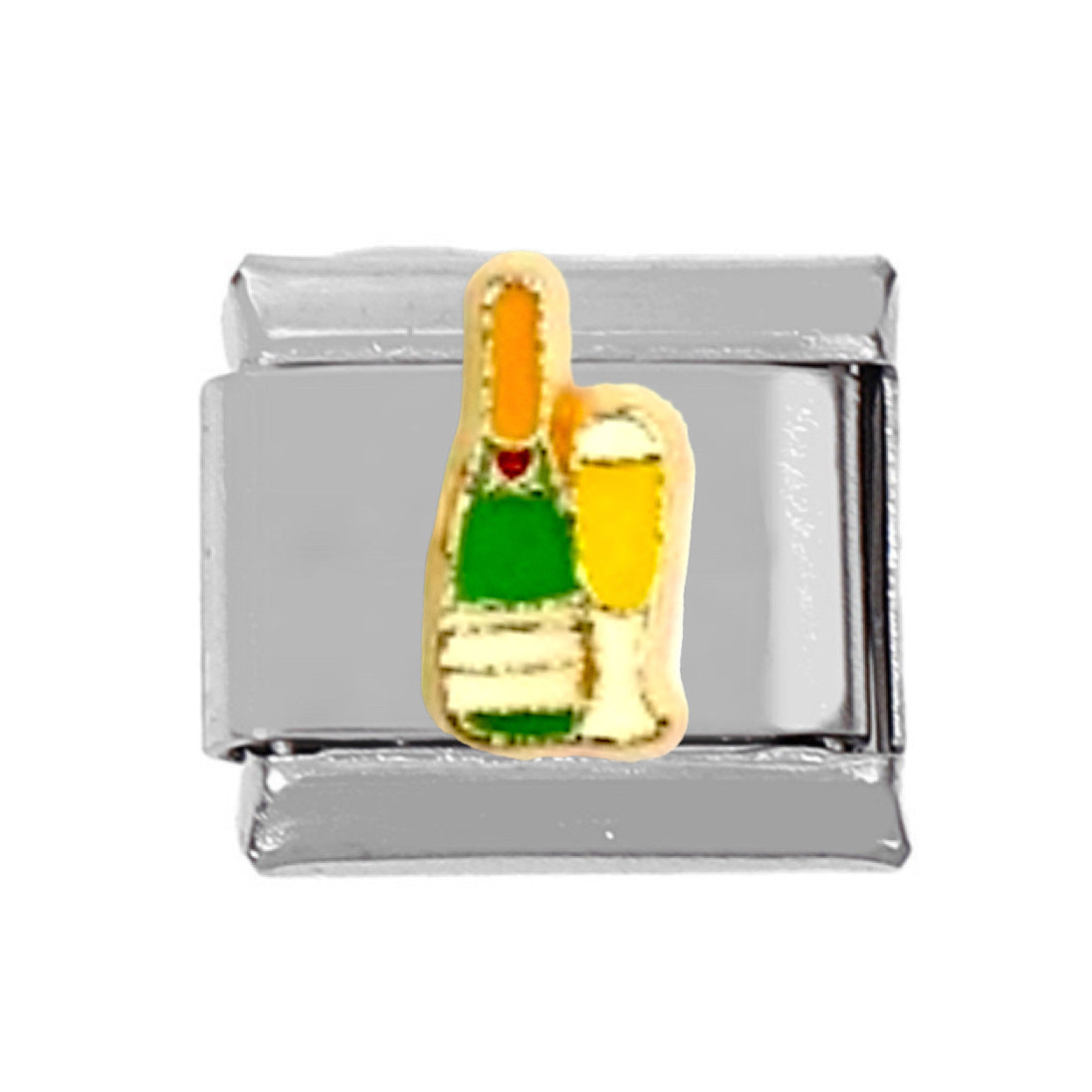 Stainless Steel Charm Bow Love Module Bracelets