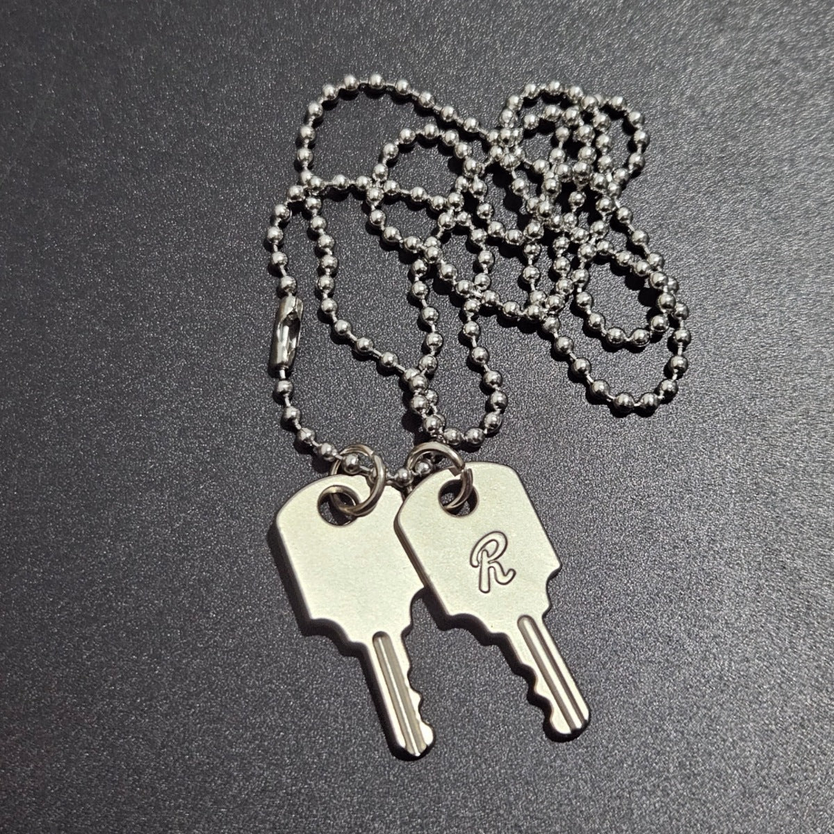 Men's Unlockable Matte Fog Sand Punk Vintage Necklaces