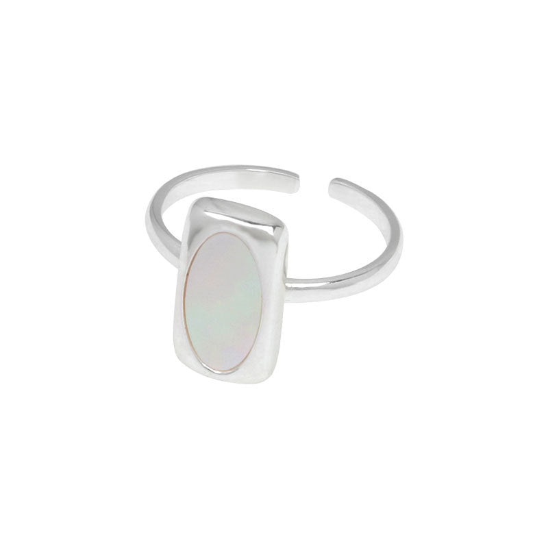 Women's Exquisite Shell Sterling Sier For Design Rings