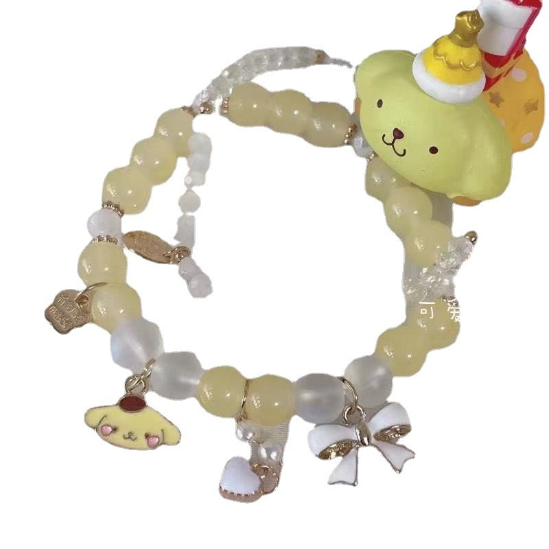 Clow Beaded Crystal Cute Sweet Soft Bracelets