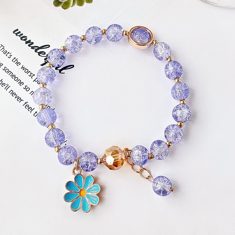 Flower Design High-grade Summer Cold Style Bracelets