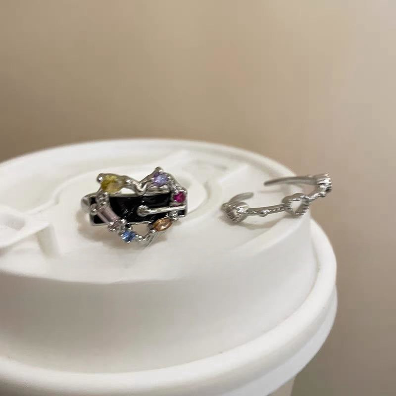 Female Fashion Personalized Cold Style Index Finger Rings