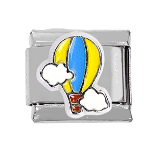 Stainless Steel Italian Module Snowflake Rainbow Bracelets