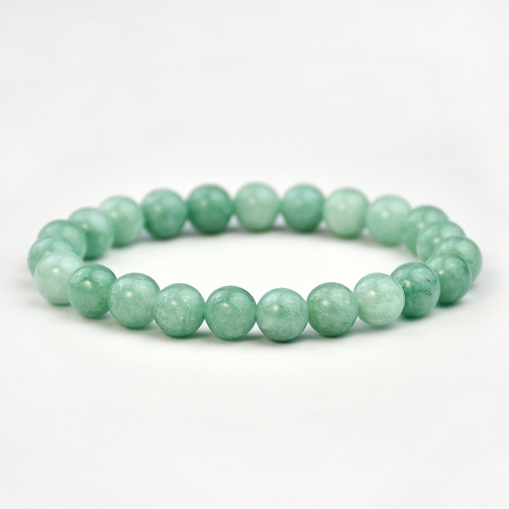 Round Beads Natural Stone Agate Bead Crystal Bracelets