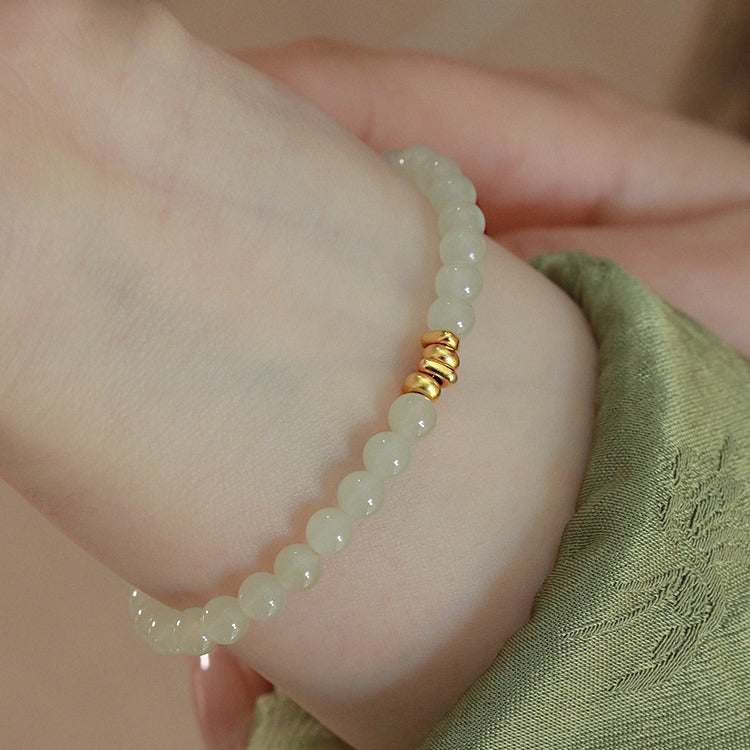 Women's Chinese Style Jade Light Luxury Minority Bracelets