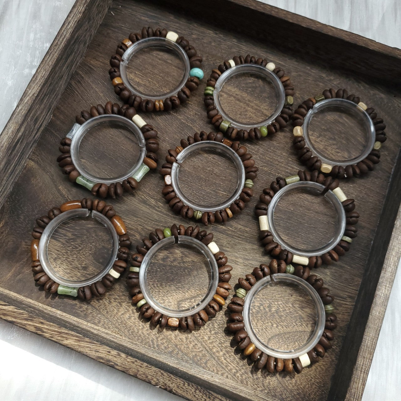 Studio Coffee Bean Fragrant Italian Fresh Bracelets