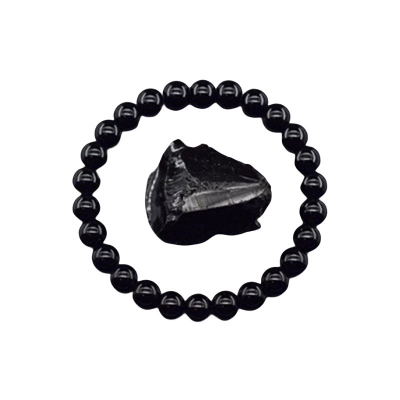 Amethyst Tiger Eye Elastic Rose Stone Agate Bracelets