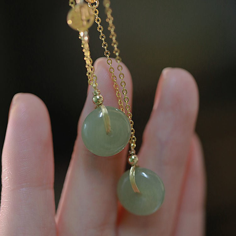 Jade Female Clavicle Chain Summer Cold Necklaces