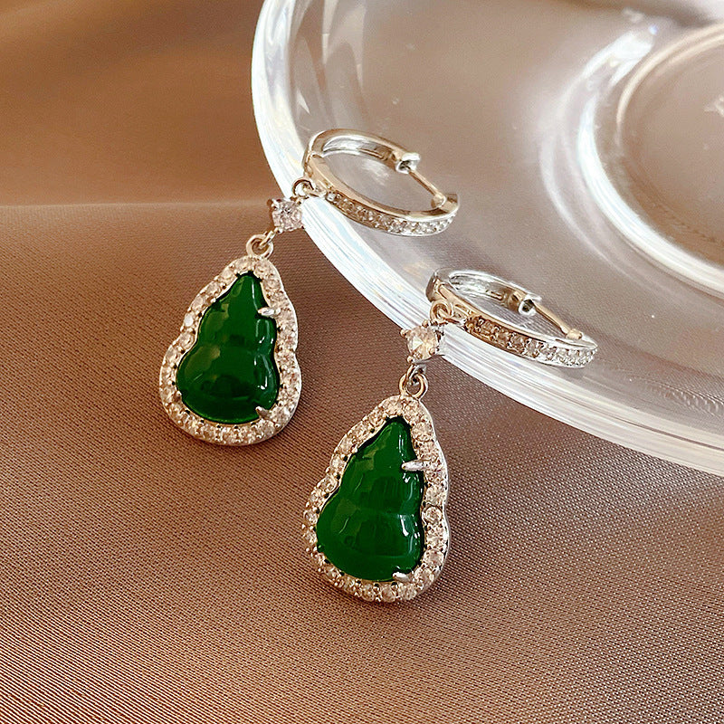 Ink Female Niche Design Ear High Earrings