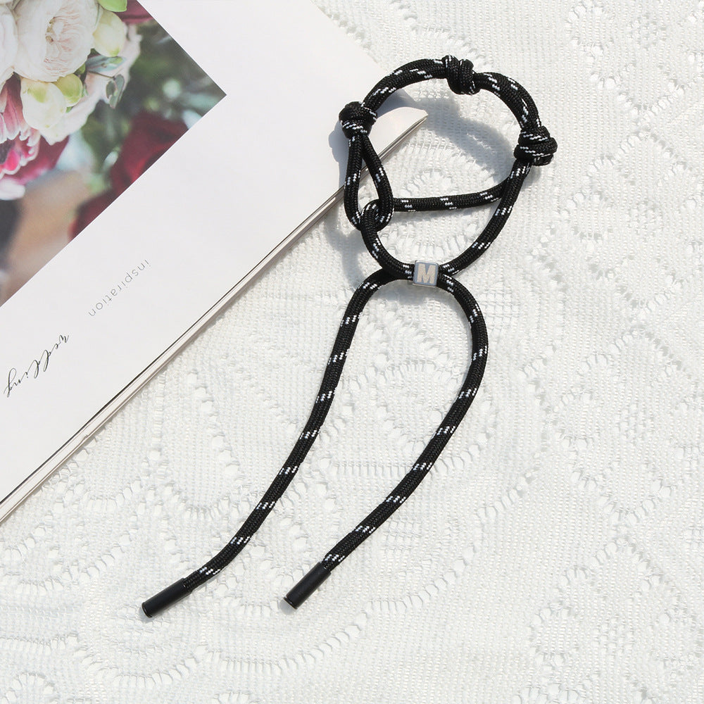 Rope Nylon Color Stylish Adjustable Polyester Bracelets
