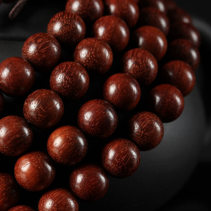 Rosary Red Sandalwood Old Materials High Density Bracelets