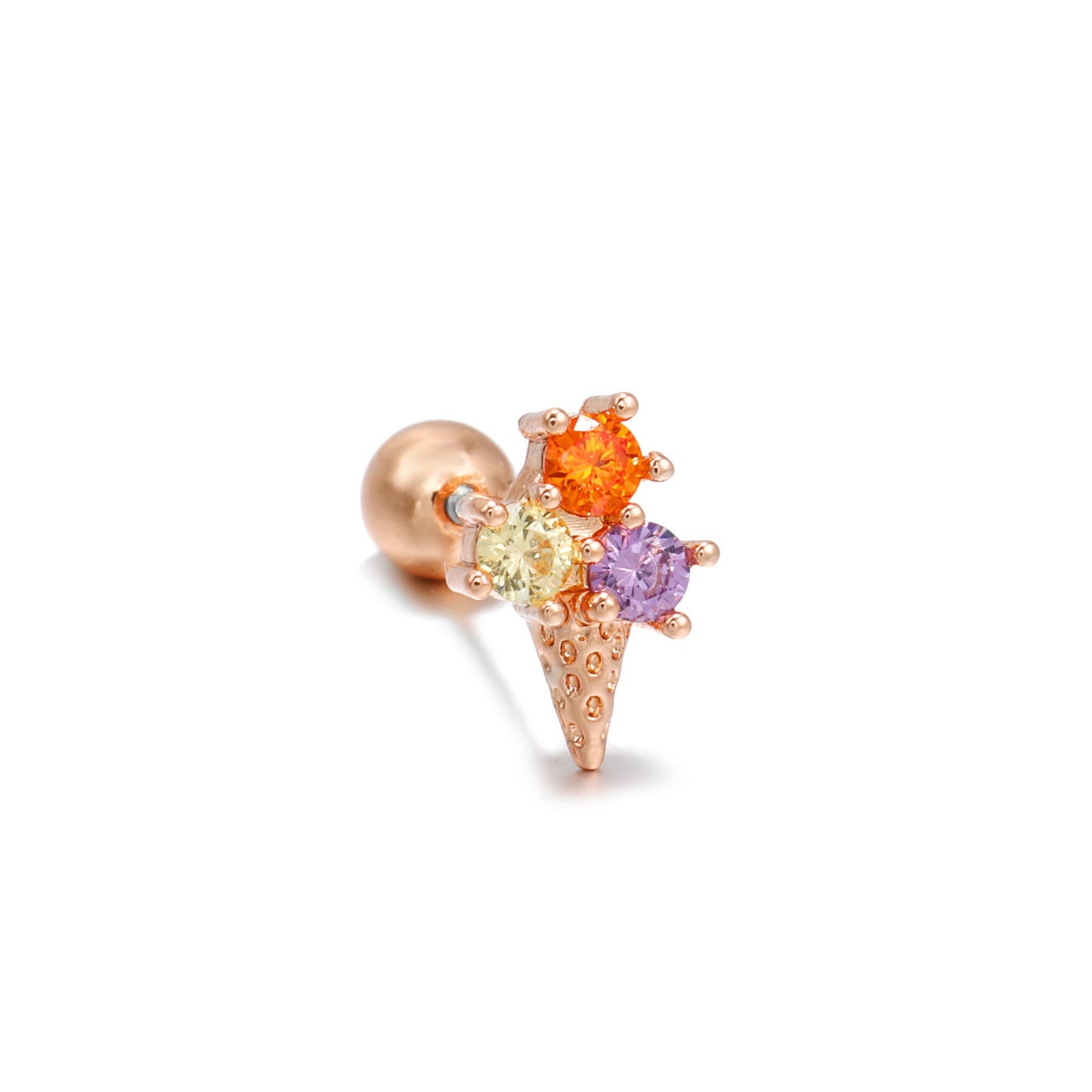 Candy Ear Bone Lollipop Ice Cream Earrings