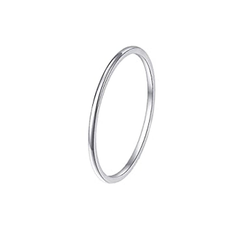 Women's Ornament Simple Knuckle Embossed Stacking Rings