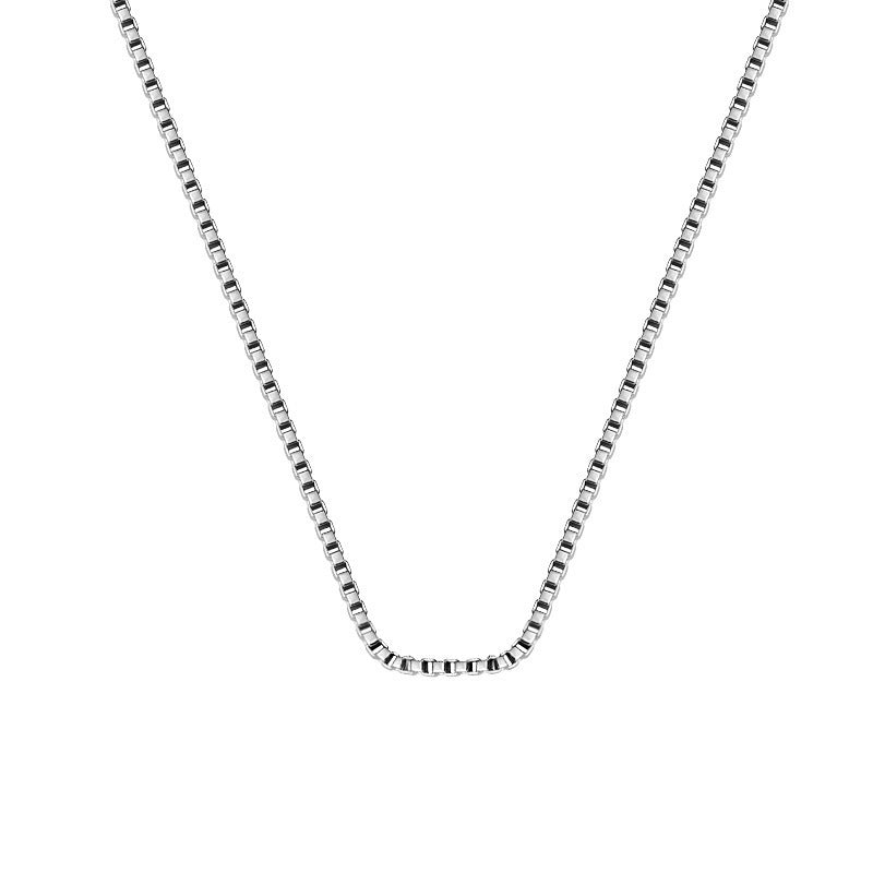 Starry Sky Snake Bones Chain Melon Seeds Necklaces