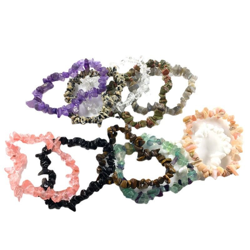Women's Multiple Colors Fashion Korean Irregular Gravel Bracelets